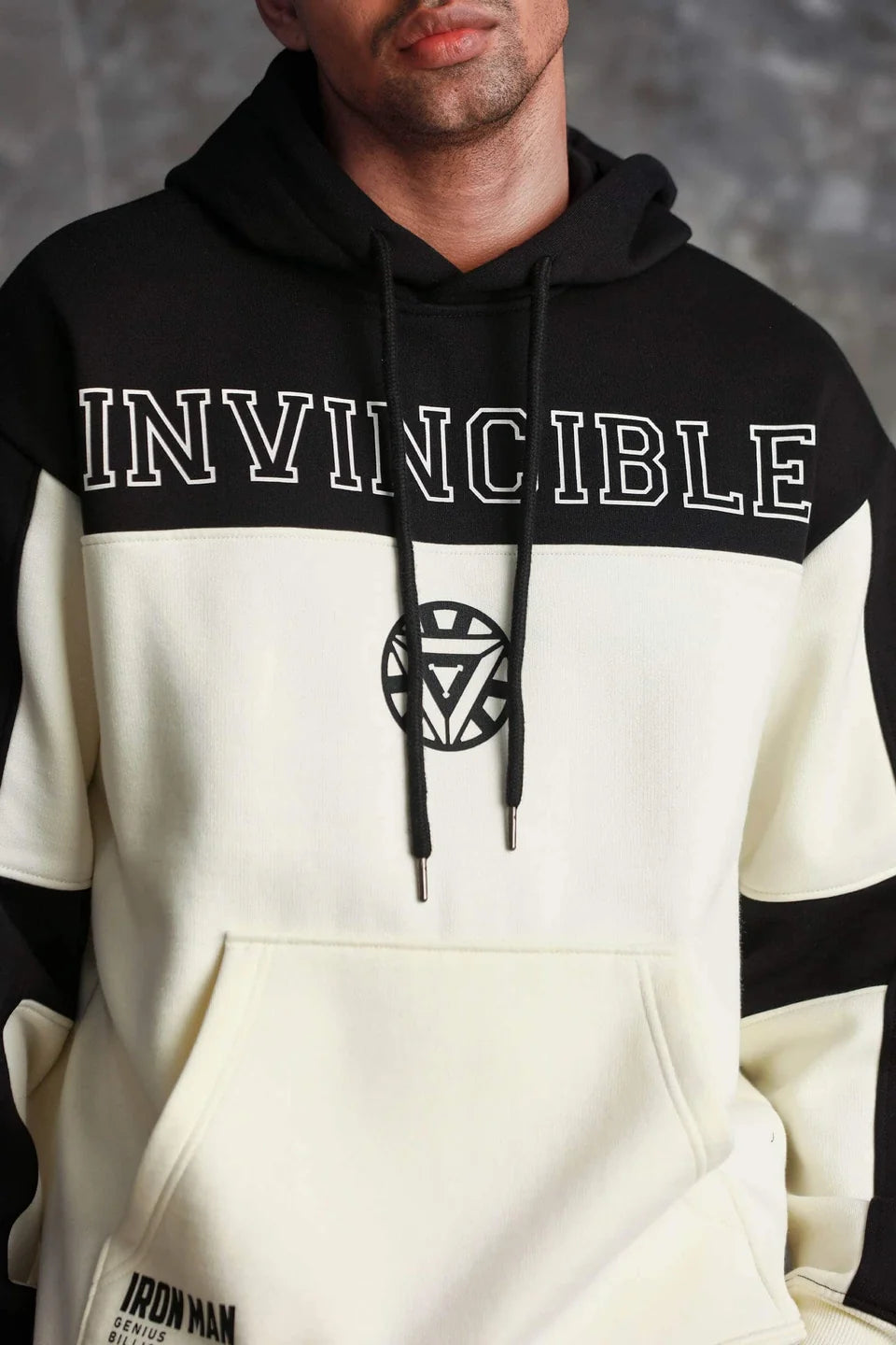 Iron Man Oversized Heavyweight Hoodie(Fleece)