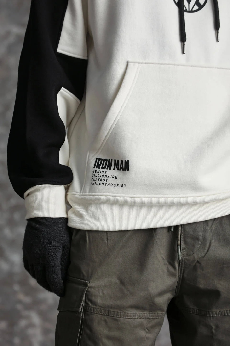 Iron Man Oversized Heavyweight Hoodie(Fleece)